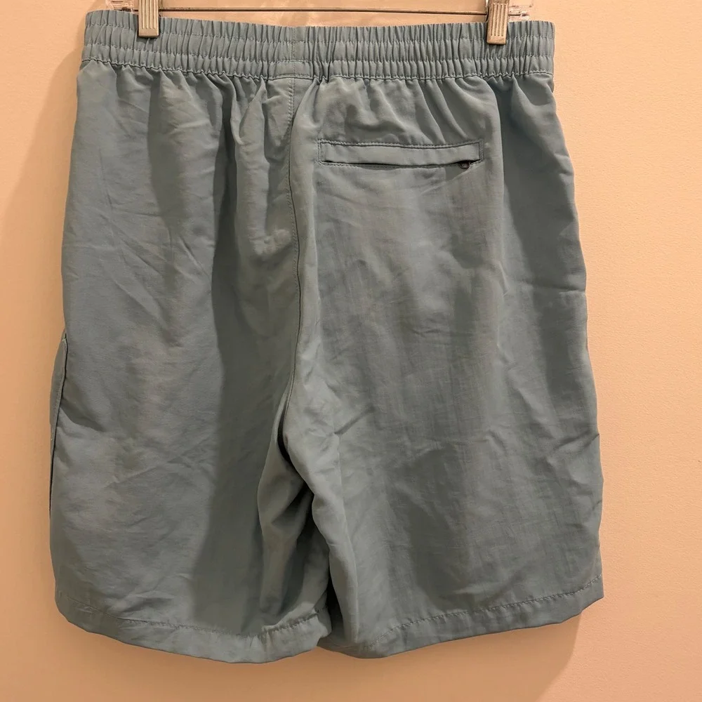 The North Face Mens Nylon Easy Shorts Reef Waters Blue Small Long NWT